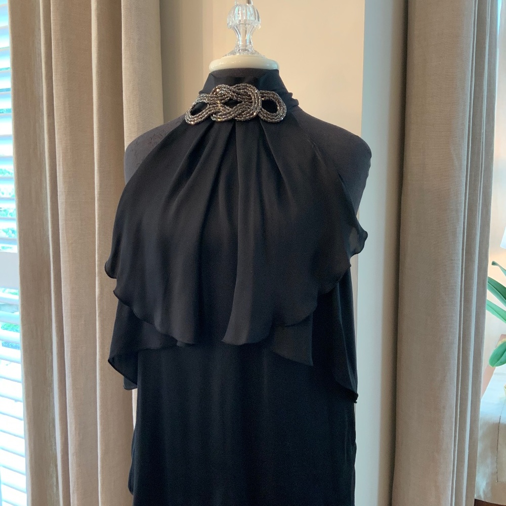 Hale Bob sleeveless silk top